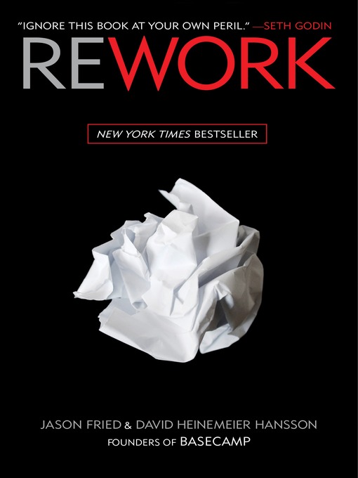Cover of Rework